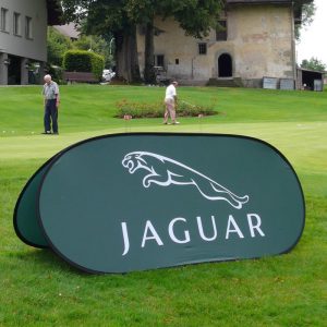 pop out banner