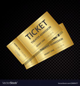 Two vector tickets and coupons templates