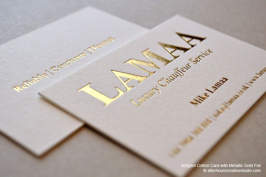 gold foil card 1